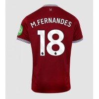 Stroje piłkarskie West Ham United Mateus Fernandes #18 Koszulka Podstawowej 2025-26 Krótki Rękaw
